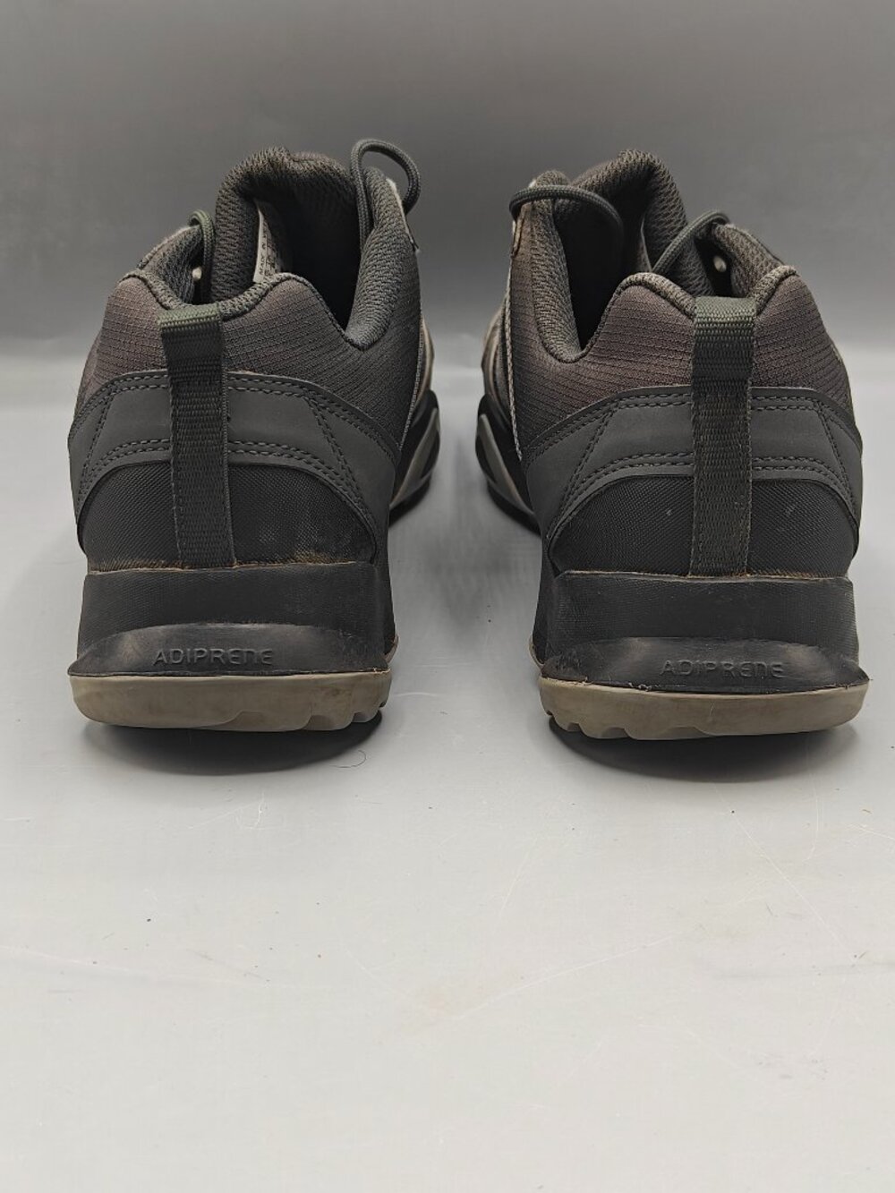 Adidas Terrex AX2R CM7728 Men's 9 Gray Black Trail Hiking Shoes Sneakers - Picture 11 of 12